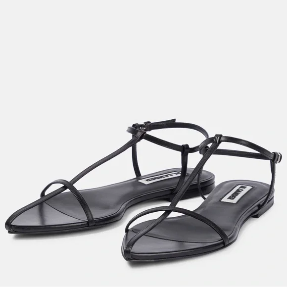Jil Sander | Shoes | Jil Sander Caged Black Leather Sandals | Poshmark